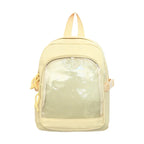 Japanese Y2K Ita Backpack – Cute Harajuku Preppy Schoolbag Ita Backpack Richie's S-24x15x31cm-yellow