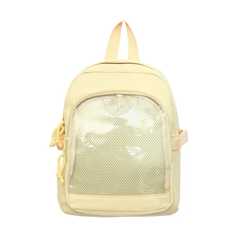 Japanese Y2K Ita Backpack – Cute Harajuku Preppy Schoolbag Ita Backpack Richie's S-24x15x31cm-yellow