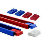 8-Pc T-Track Slider Set M6/M8 Aluminum Alloy Groove Fastener Clamp T-Track Slider Set Richie's