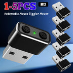 USB Mouse Jiggler – 3 Modes, Plug & Play, Keeps PC Active USB Mouse Jiggler Richie's