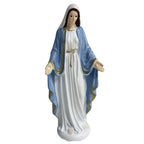 Virgin Mary Resin Statue – Our Lady of Guadalupe Figurine Religious Figurine Richie's Aqua Blue