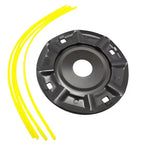 4-Line Steel Grass Trimmer Head Brushcutter Replacement Part Trimmer Head Richie's
