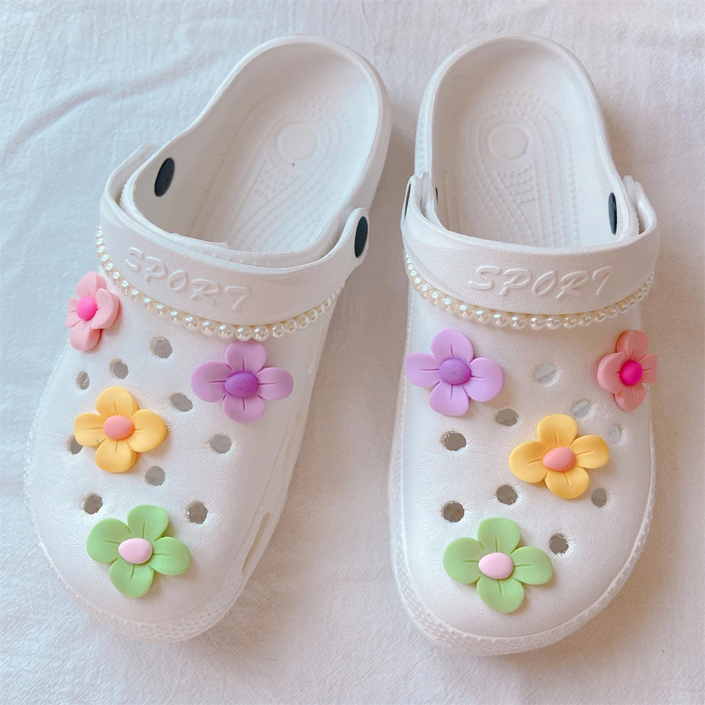 Resin Flower Shoe Charms – Detachable DIY Clog Accessories Shoe Charms Richie's