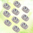 50Pcs M4 European T-Nuts for 20x20mm Aluminum Extrusion Profiles T-Slot Fastener Nuts Richie's