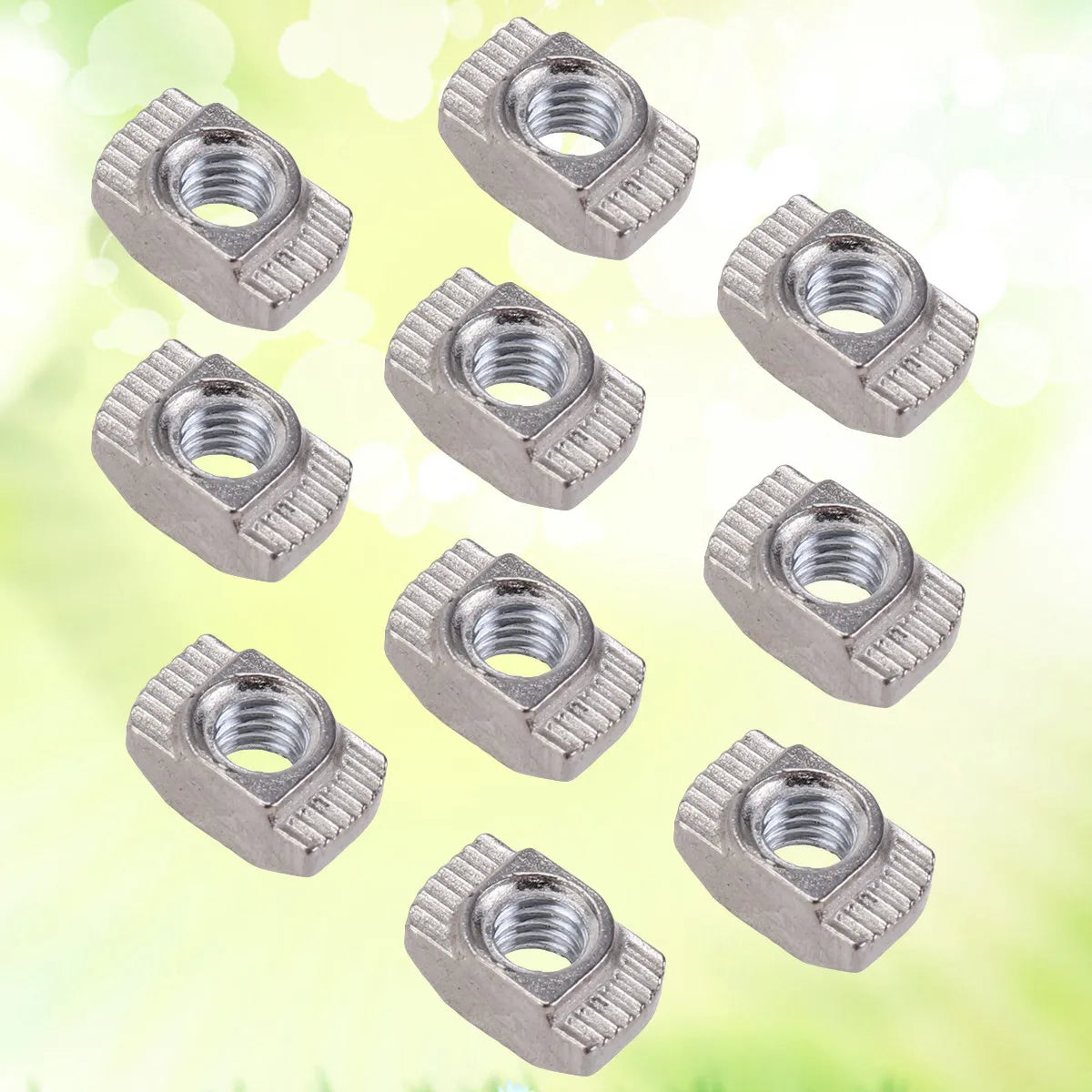 50Pcs M4 European T-Nuts for 20x20mm Aluminum Extrusion Profiles T-Slot Fastener Nuts Richie's