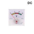 Analog Panel Voltmeter Ammeter AC/DC Voltage Current Meter Analog Panel Meter Richie's DC 15V