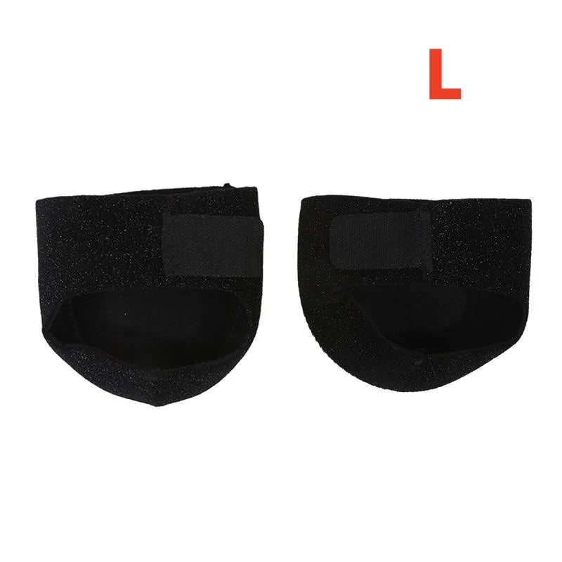 Silicone Gel Heel Cups – Cushioned Insoles for Men & Women Silicone Heel Cups Richie's Black L