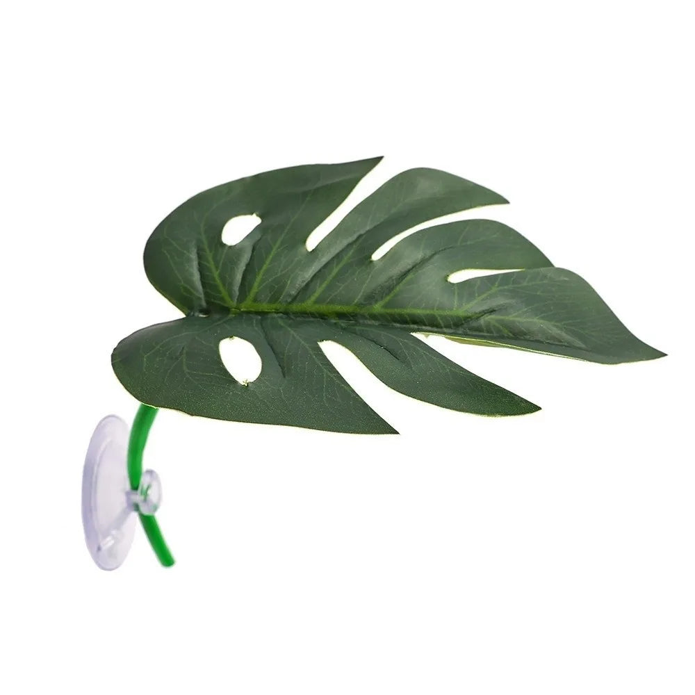 Betta Fish Leaf Hammock – Aquarium Artificial Lotus Rest Perch Aquarium Fish Hammock Richie's Green