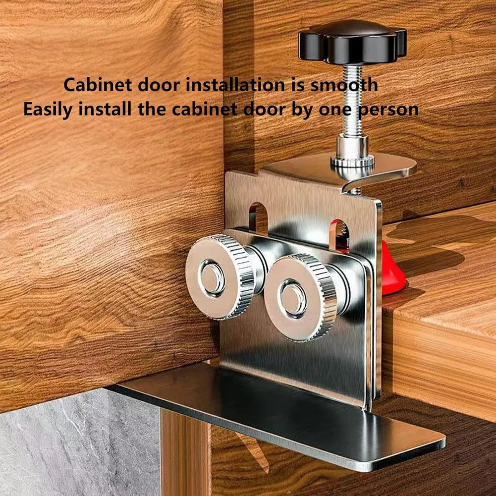 Adjustable Cabinet Door Installation Positioner & Hinge Jig Cabinet Installation Jig Richie's