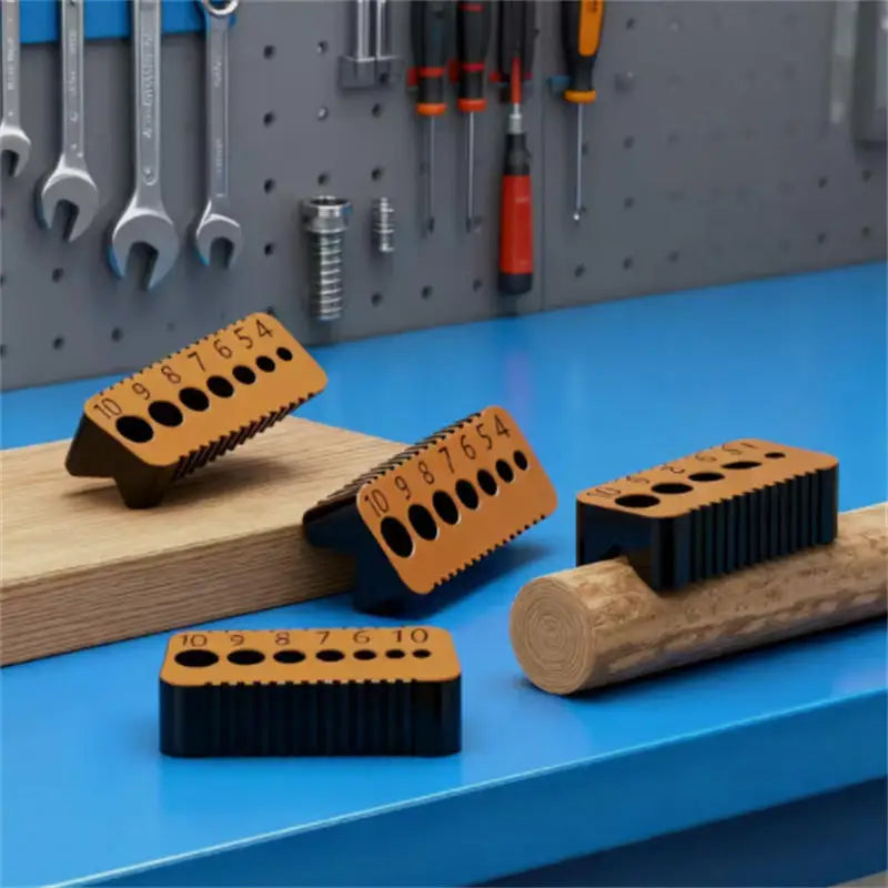 Precision Drill Guide Jig Block for 4–10mm Drill Bits | DIY Tool Drill Guide Jig Richie's
