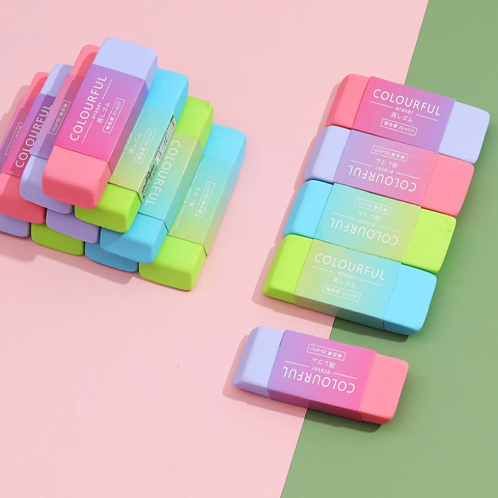 Pastel Dual-Color Pencil Eraser – Soft Rubber for Artists Pencil Eraser Richie's