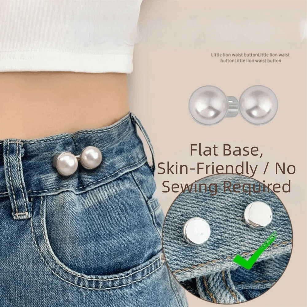 Rhinestone Adjustable Waist Buckle – Detachable Jean Clasp Waist Buckle Clasp Richie's 2