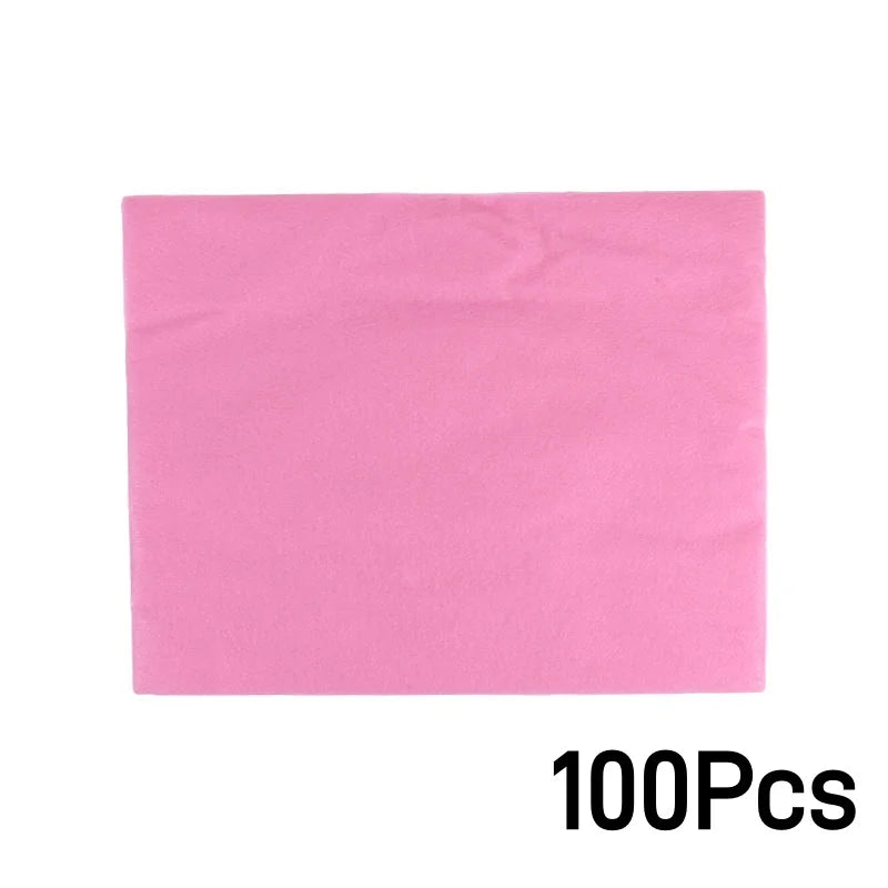 Disposable Nail Dust Collector Filter Paper 100–500 Pcs Nail Dust Filter Richie's pink-100pcs