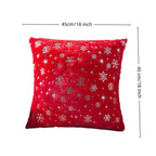 Christmas Throw Pillow Cover – Festive Plush Cushion Slipcover Throw Pillow Cover Richie's