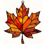 Acrylic Maple Leaf Light Catcher – Thanksgiving Autumn Decor Seasonal Light Catcher Richie's 1pc yellow