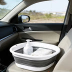 Foldable Bucket with Storage Basket – Multi-Size Collapsible Foldable Storage Bucket Richie's
