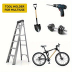 Wall Mounted Garden Tool Rack – Trimmer & Chainsaw Organizer Garden Tool Rack Richie's