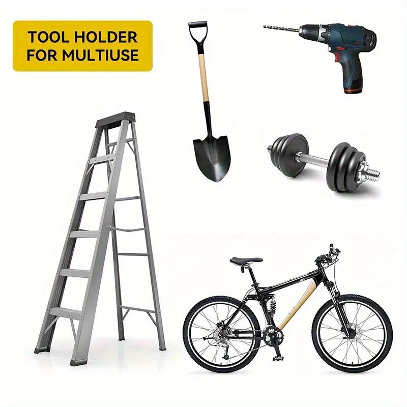 Wall Mounted Garden Tool Rack – Trimmer & Chainsaw Organizer Garden Tool Rack Richie's