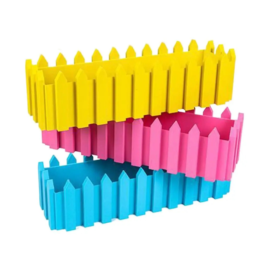 Rectangular Fence Flower Pots – Reusable Seedling Starter Trays Fence Flower Pot Richie's