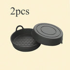 2-Pack Silicone Car Cup Holder Coasters – Non-Slip & Heat-Proof Car Cup Holder Coaster Richie's black