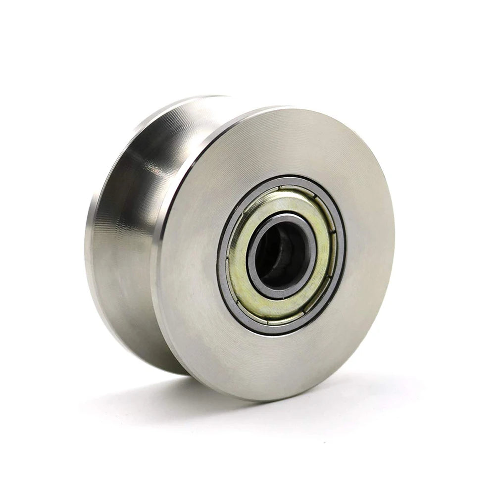Stainless Steel U-Groove Ball Bearing Pulley Wheel – 600 lb Ball Bearing Pulley Richie's