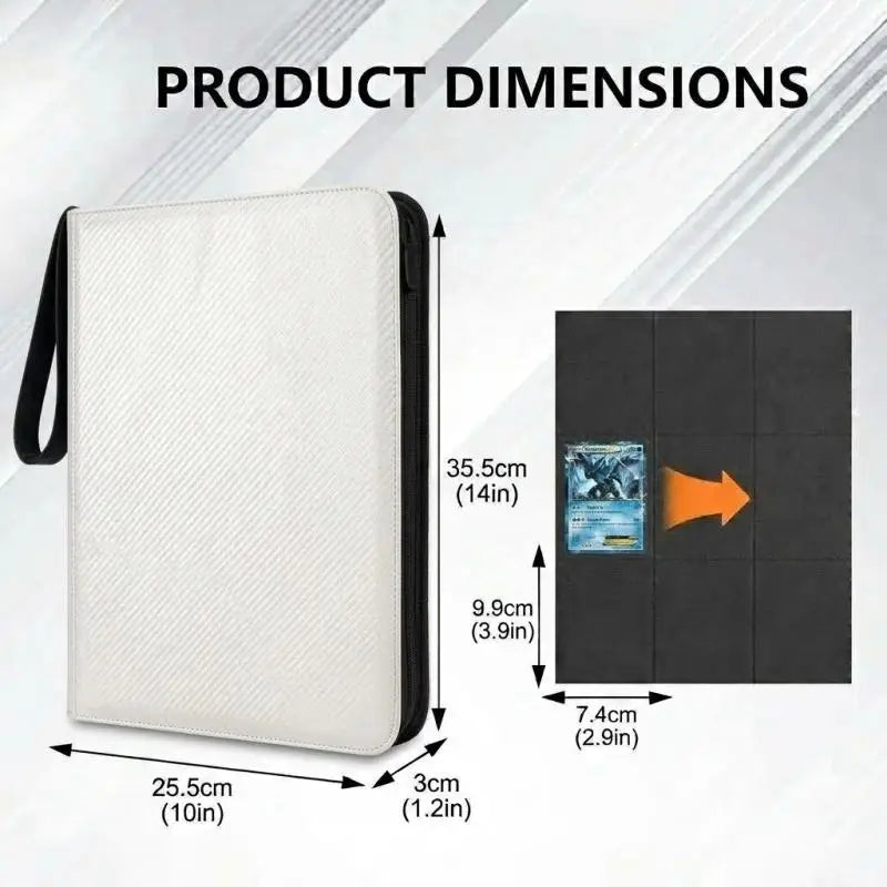 360-Pocket Sports Card Binder Album – Baseball & Football Trading Card Binder Richie's