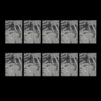 A5 Kpop Photo Binder + 10 Refill Sleeves – Idol Card Organizer Photo Card Binder Richie's 4 Grid-10 Pcs