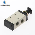 4R210-08 Manual Air Valve 1/4" 5-Port 2-Position + Fittings Pneumatic Control Valve Richie's