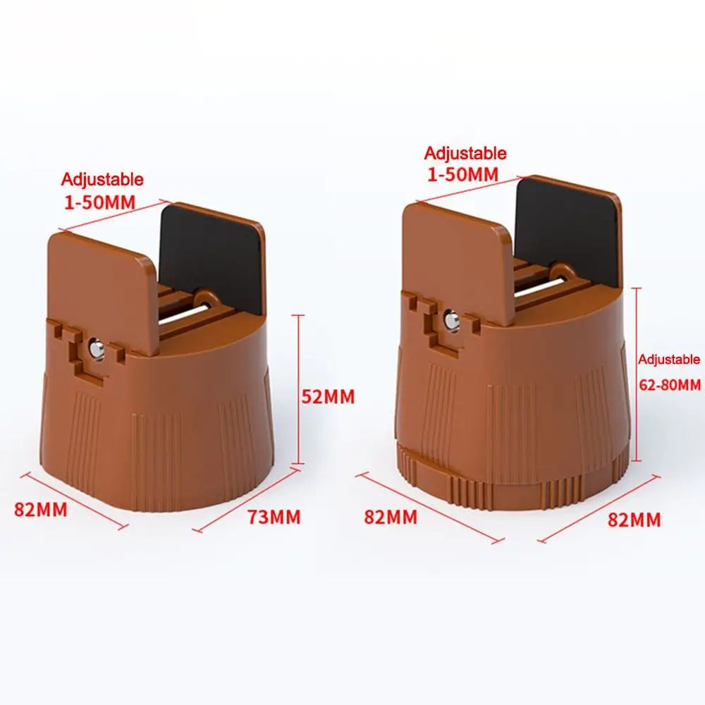 Non-Slip Furniture Risers & Shock Mute Mats – Adjustable Height Furniture Risers Richie's