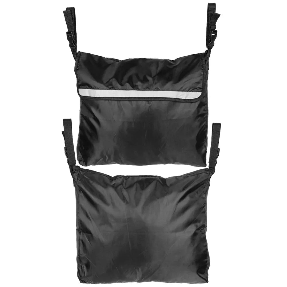 Wheelchair Backpack Bag – Reflective, Large Capacity Oxford Cloth Wheelchair Accessory Bag Richie's