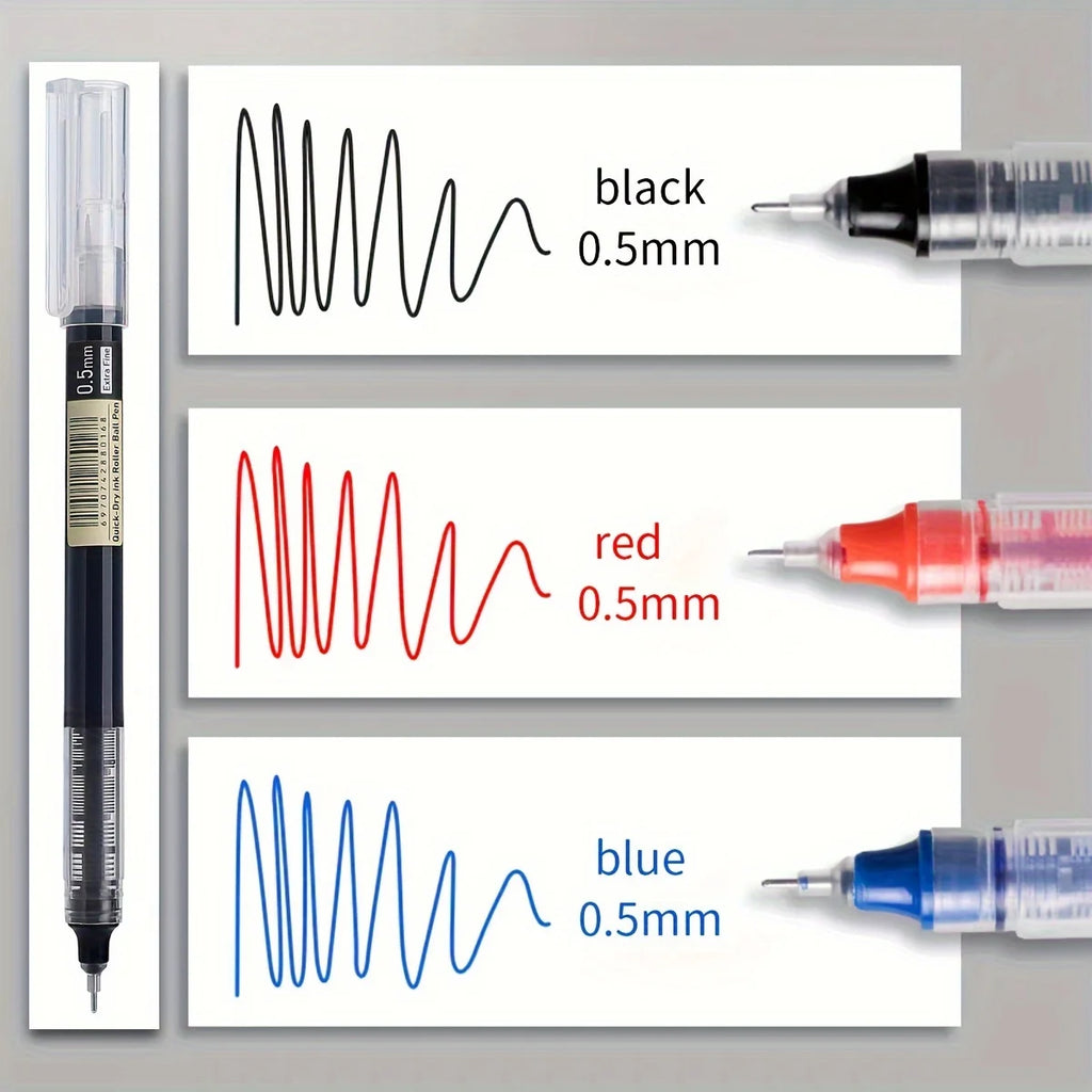 30-Pack Quick-Dry Gel Pens 0.5mm | Smooth Fast-Drying Ink Gel Pen Set Richie's