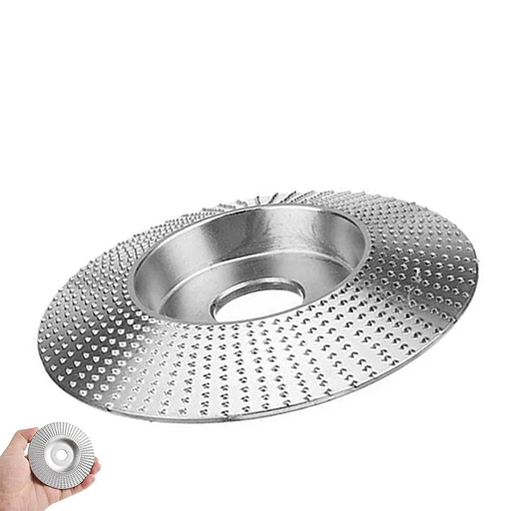 4" Tungsten Carbide Wood Shaping Disc 5/8" Bore Angle Grinder Grinding Shaping Disc Richie's