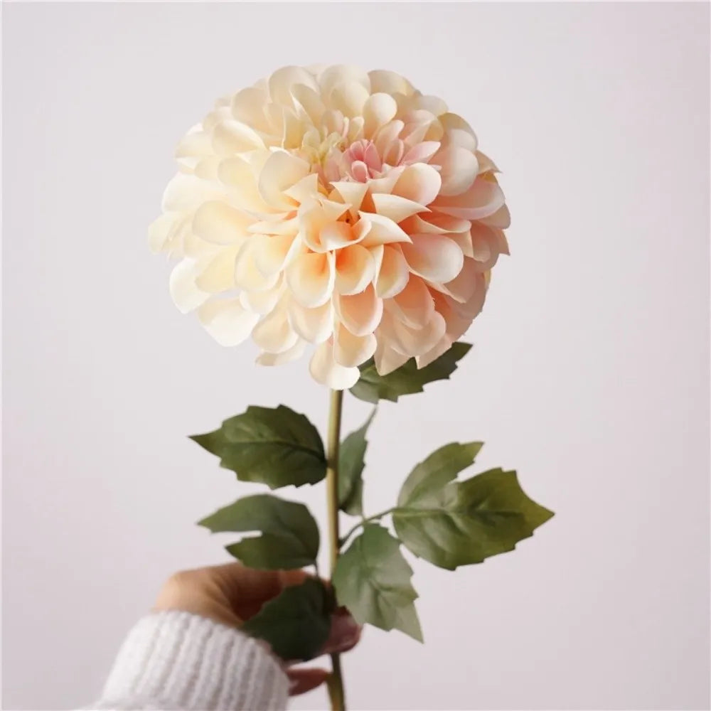 Silk Artificial Dahlia Pink Fake Flower – Wedding & Home Décor Artificial Silk Flowers Richie's Champagne