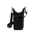 Insulated Water Bottle Shoulder Bag – Waterproof PU Sleeve Bottle Shoulder Bag Richie's Black