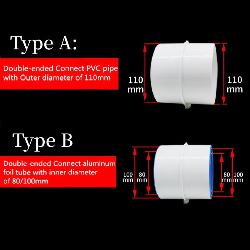 PVC Round Backdraft Damper Check Valve – Kitchen & Bathroom Backdraft Damper Valve Richie's Style A