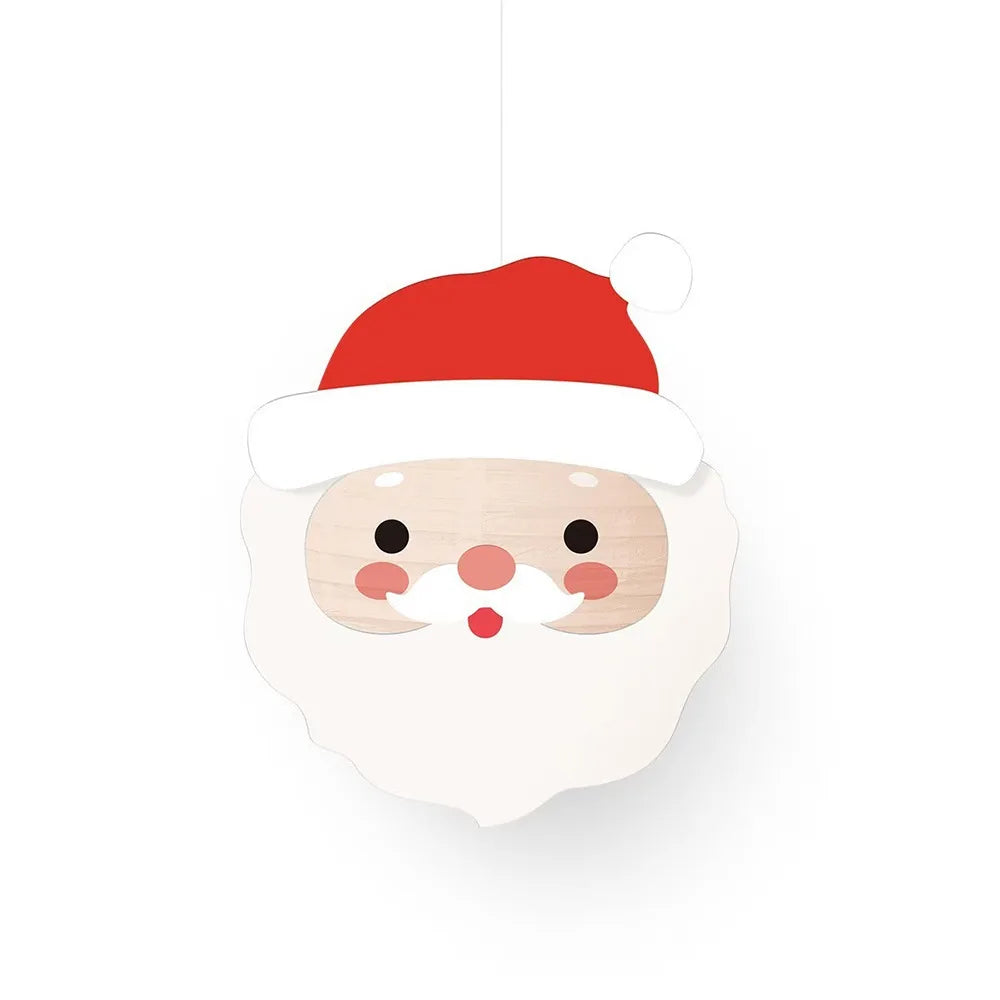 Cartoon Christmas Hanging Lanterns – Deer, Penguin & Santa Christmas Hanging Lantern Richie's Santa