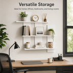 Minimalist 3-Layer Wall Mounted Floating Shelf Rack Floating Wall Shelf Richie's
