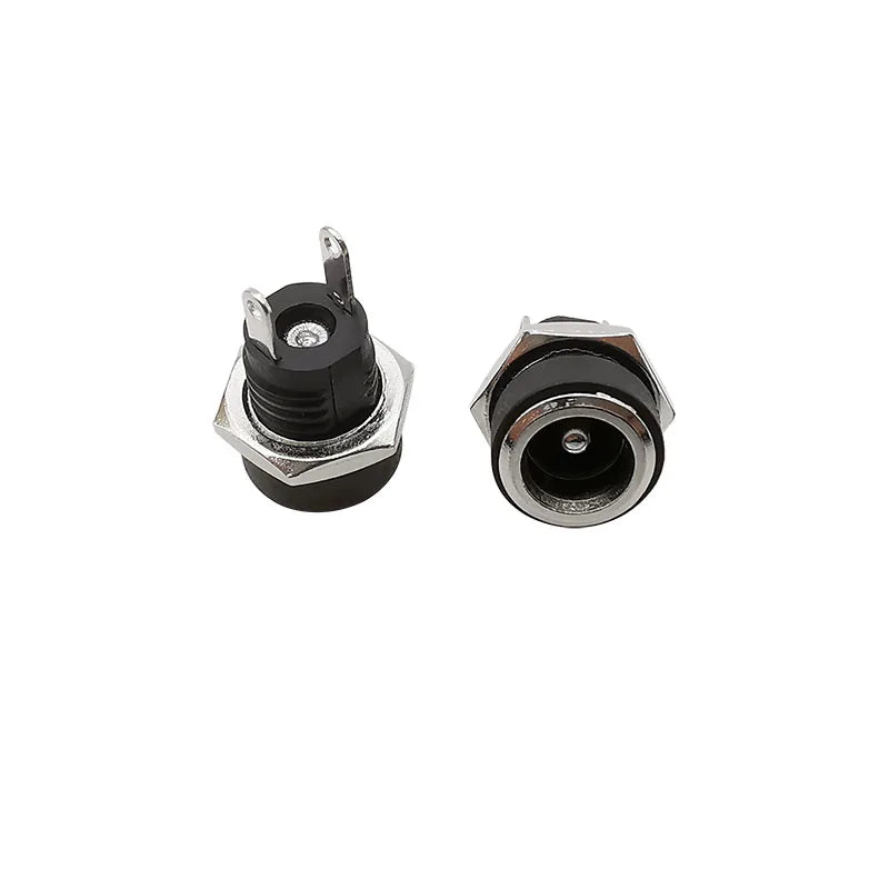 DC-022B 5.5x2.1mm DC Power Jack Female Socket Panel Mount DC Power Connector Richie's