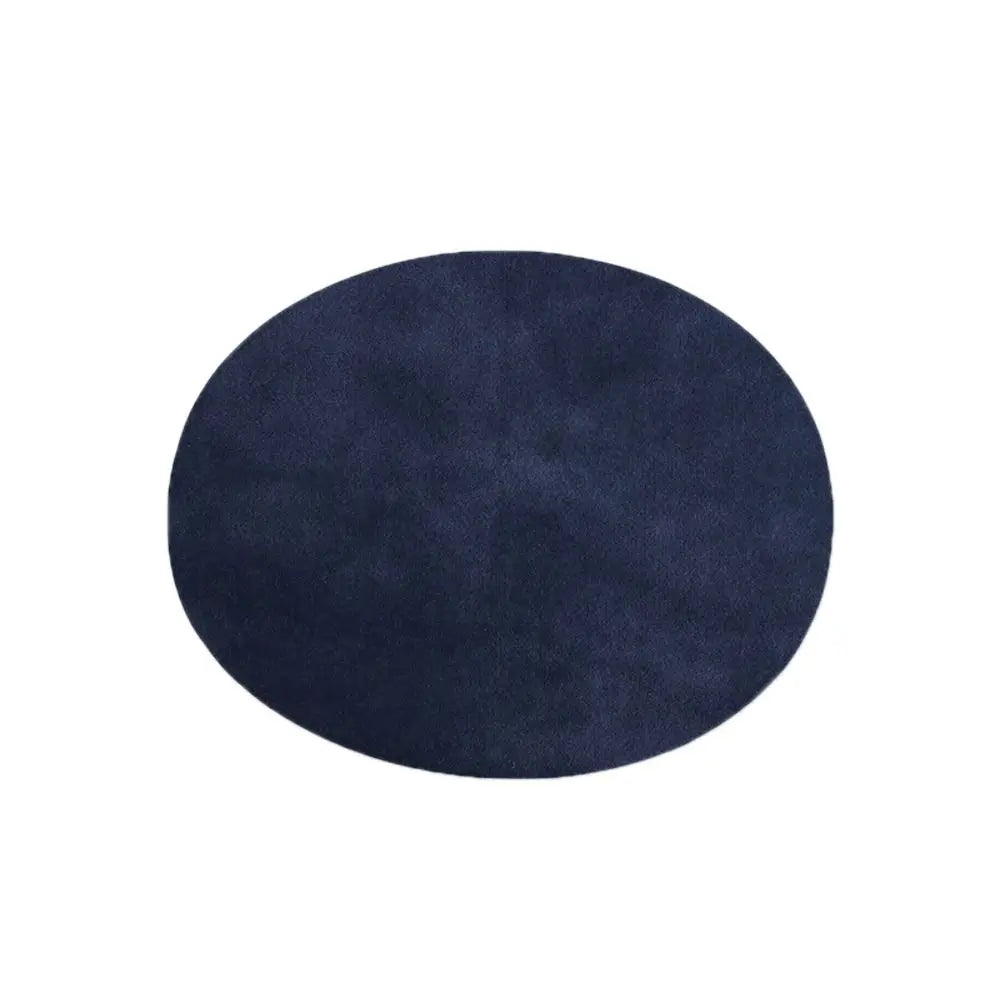Oval Suede Iron-On Fabric Patches – Clothing Repair & Decor Iron-On Fabric Patch Richie's navy