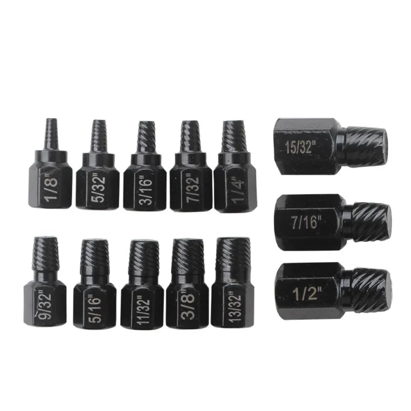 10-Piece Screw Extractor Kit – Broken Bolt & Stud Remover Screw Extractor Kit Richie's