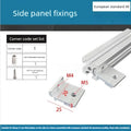 4PCS Aluminum Profile Side Panel Brackets 2020/3030/4040 Aluminum Profile Brackets Richie's EU4040 suit-4pcs