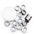 10pcs Miniature Deep Groove Ball Bearings 681 681X 682ZZ Set Miniature Ball Bearings Richie's 681x 1.5x4x1.2mm