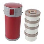 3/4 Tier Stainless Steel Insulated Thermal Lunch Box Set Thermal Lunch Box Richie's