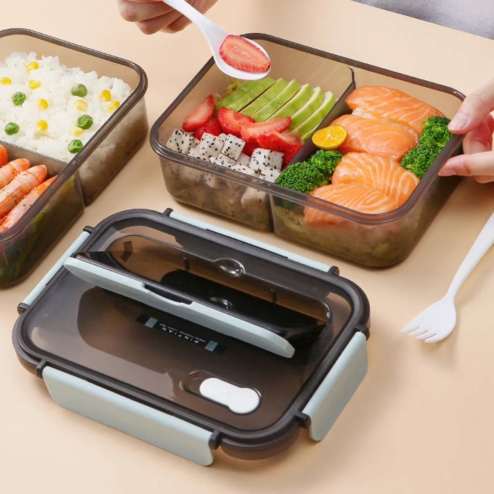 2-Compartment Bento Lunch Box 1.1L – Portable & Insulated Bento Lunch Box Richie's