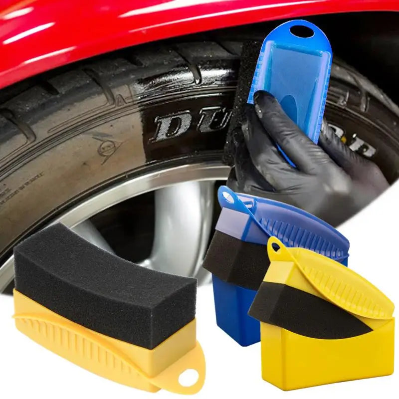 Car Wheel Polishing Waxing Sponge Applicator Pad – Tire Dressing Tire Dressing Applicator Richie's