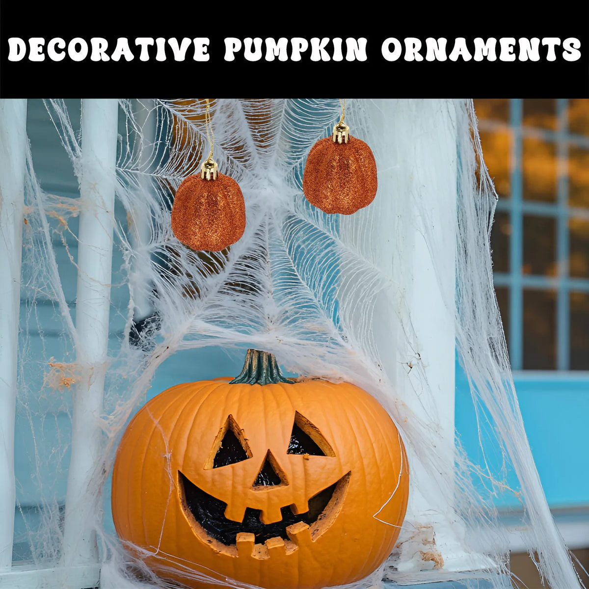 12 Pcs Mini Plastic Pumpkin Hanging Decorations – Fall Decor Seasonal Hanging Decor Richie's