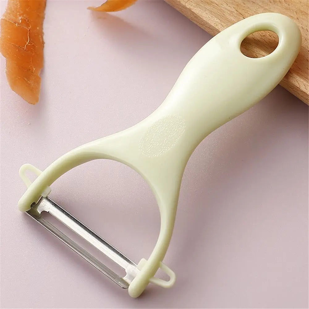 Stainless Steel Vegetable Peeler & Cucumber Slicer – Kitchen Tool Vegetable Peeler Richie's