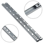 2PCS Ball Bearing Drawer Slides 17mm Full Extension 8"–17" Drawer Slides Richie's