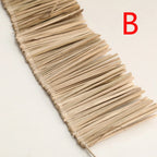 Raffia Grass Garland DIY Jute Fringe Trim Wedding Wall Decor Wedding Garland Trim Richie's B Width-15cm