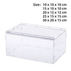 Transparent Acrylic Reptile Terrarium – Ventilated Lizard Habitat Reptile Terrarium Richie's